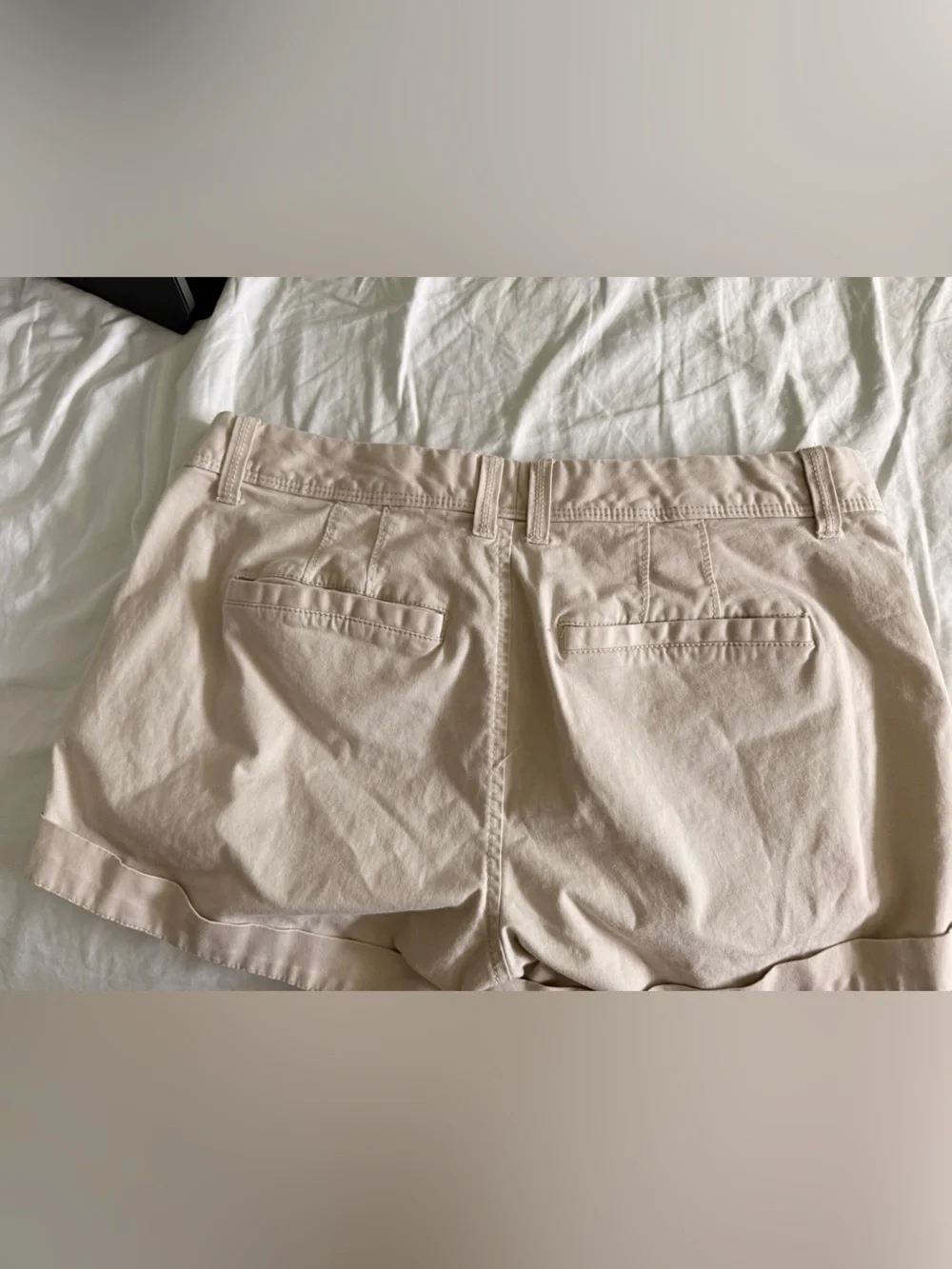 Women’s Classic Khaki Shorts - Light Beige Old Navy